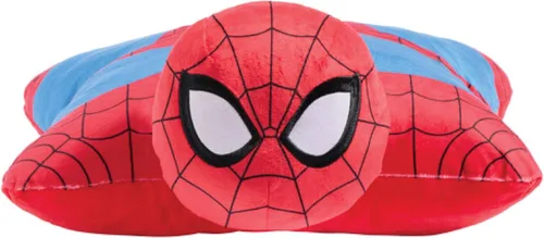 Vista 2 de Pillow Pets Juguete de peluche de Spider-Man de 16 pulgadas, animal de peluche de Marvel Disney