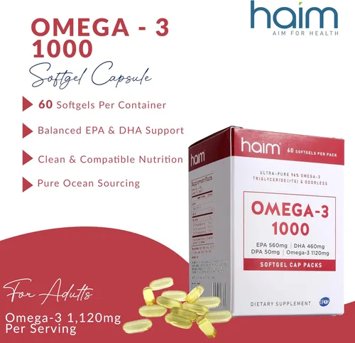Vista 2 de HAIM Omega-3 1000 (1)