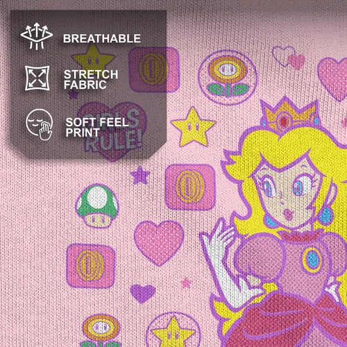 Vista 4 de Nintendo Peachtone para niña, Rosado