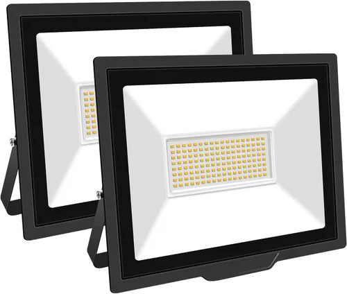 Vista 12 de SKYWORLD Paquete de 2 luces LED de inundación para exteriores, 20 W 2000 lm, luz de inundación LED de seguridad, luz diurna de 4000 K, luz blanca