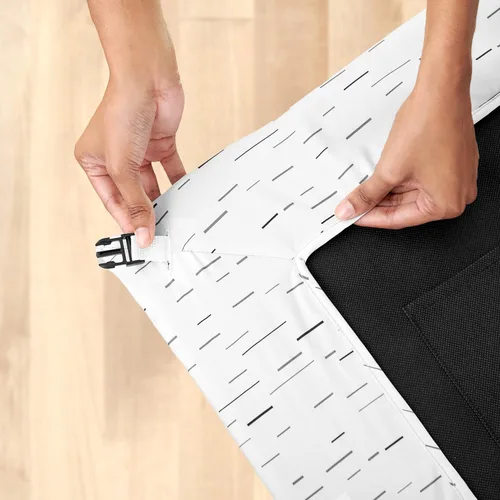 Vista 3 de Chicco Alfa Lite - Juego de sábanas para corrales, color blanco
