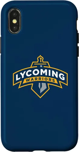 Vista 5 de Lycoming Warriors Sword & Shield Logo Lycoming College Case for iPhone 16