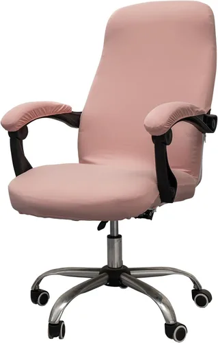 Vista 28 de Melaluxe Funda para silla de oficina con fundas para brazos - Funda elástica universal para silla de escritorio, fundas para silla de computadora