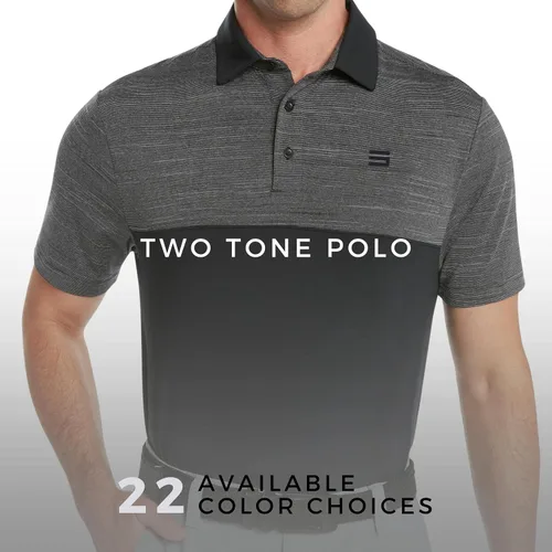 Vista 7 de Three Sixty Six Quick Dry Golf Shirts for Men - Moisture Wicking Short-Sleeve Casual Polo Shirt