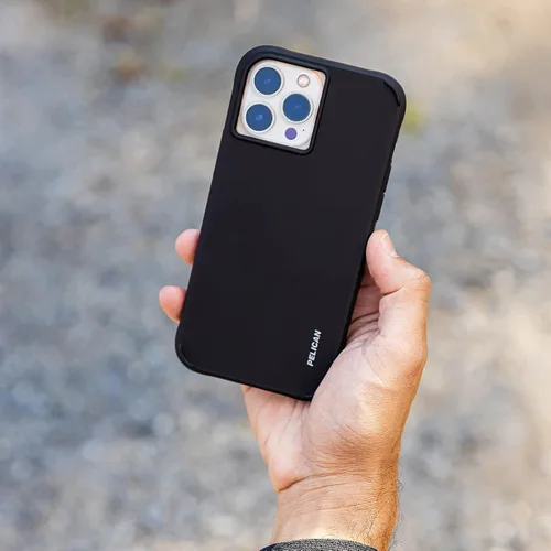 Vista 4 de Pelican - Paquete de protección - Funda resistente y protector de pantalla para iPhone 12 Mini (5G) - Protección contra caídas de 10 pies - 6.7
