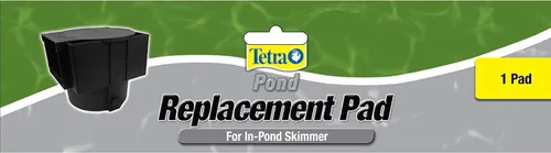 Vista 4 de Tetra Pond Replacement Pad Set For In-Pond Skimmer, Skims Pond Debris Before It Sinks