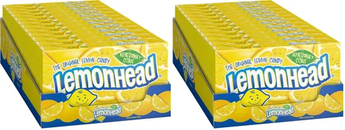 Vista 7 de Lemonhead Caramelos de limón duro, cajas de dulces de cine de 5 onzas (paquete de 12)