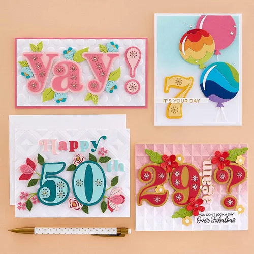 Vista 6 de SPELLBINDERS PAPERCRAFTS, INC Spellbinders - Puntuación y símbolos cosidos, metal