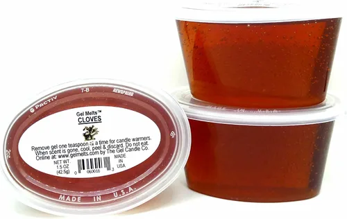 Vista 2 de Paquete de 3 unidades de gel aromático para calentadores y quemadores de The Gel Candle Company Peel, MELT and Enjoy