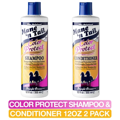 Vista 3 de Mane 'n Tail Champú y acondicionador para proteger el color 12 oz