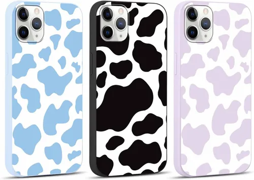 Vista 23 de Paquete de 3 Lindas Fundas con Estampado de Guepardo para iPhone 7/8/SE 2020/SE 2022 de 4.7", Fundas de Diseño Estético de Leopardo de Silicona