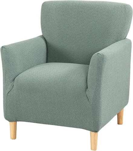 Vista 58 de HAOYONG - Funda elástica de terciopelo para silla de banquete, fundas para sillas de 1 pieza, fundas para sillones de sofá, funda suave para sillón