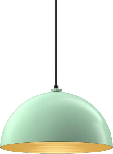 Vista 49 de Steel Lighting Co. Melrose - Lámpara colgante Montada en el techo Cúpula redonda de 18 pulgadas Estilo moderno contemporáneo de granja