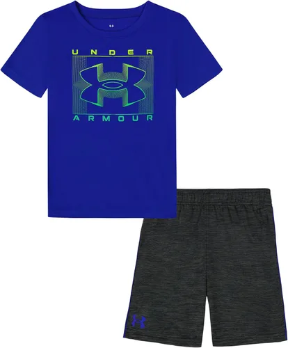 Vista 153 de Under Armour baby-girls Ua Terrazzo Leopard Heart SetShort Set