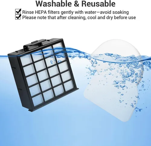 Vista 7 de 7 piezas de repuesto de filtro compatibles con Shark Stratos AZ4002 AZ4000 AZ4000 AZ4000W Shark Stratos Duo Clean PowerFins Kit de aspiradora