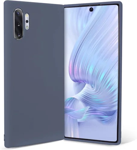 Vista 8 de Funda para Galaxy Note 10 Plus, silicona líquida, delgada, suave, TPU, protección de cuerpo completo, a prueba de golpes, para Galaxy Note 10 Plus