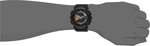Vista 5 de Reloj negro para hombre, GA110RG-1A G-Shock, de Casio