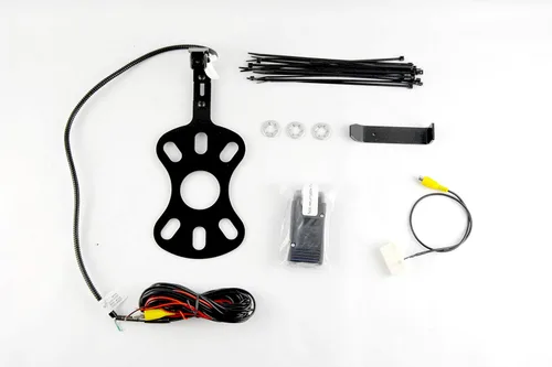 Vista 2 de Brandmotion 9002-8847 sistema de visión trasera ajustable de Jeep Wrangler, para radios de visualización de fábrica