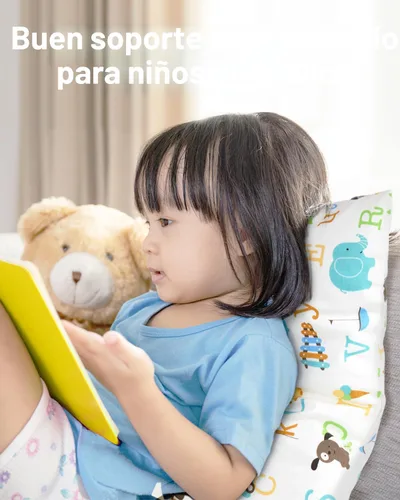 Vista 3 de Babebay Almohada para niños pequeños, almohadas de 13 x 18 pulgadas para dormir, lavable a máquina, con funda de almohada de algodón suave, 1 paquete