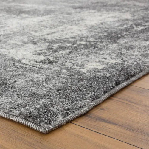 Vista 5 de LUXE WEAVERS Alfombra abstracta moderna gris 5x7
