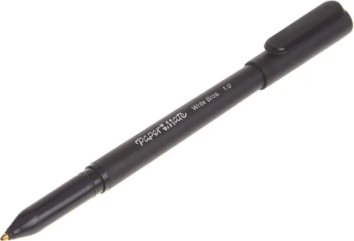 Vista 3 de Bolígrafos Paper Mate Write Bros. de tinta negra, punta media (1.0mm), 60