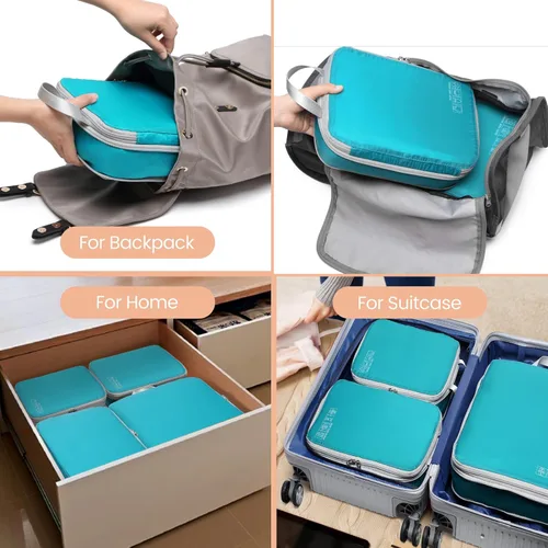 Vista 8 de Cambond - Cubos de compresión para viajes, organizadores de equipaje para maletas