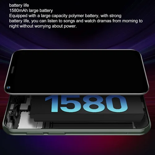 Vista 4 de Cuifati XS11 Mini teléfono móvil, 2.5 pulgadas teléfono celular 1GB 8GB Quad Core para Android teléfono inteligente para estudiantes (negro)