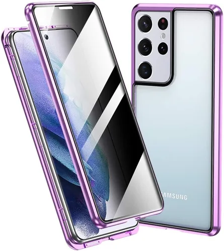 Vista 18 de Protector de pantalla para Galaxy S21 Ultra de 6,8 pulgadas de vidrio templado de doble cara incorporado protector de pantalla a prueba de golpes