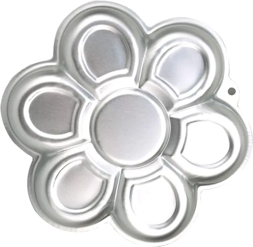 Vista 5 de Molde de aluminio de la torta de la forma de la flor 3D de la torta del fondant de la torta que decora el cumpleaños de los moldes