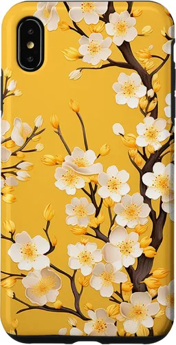 Vista 11 de Yellow Cherry Blossom Case for iPhone 17