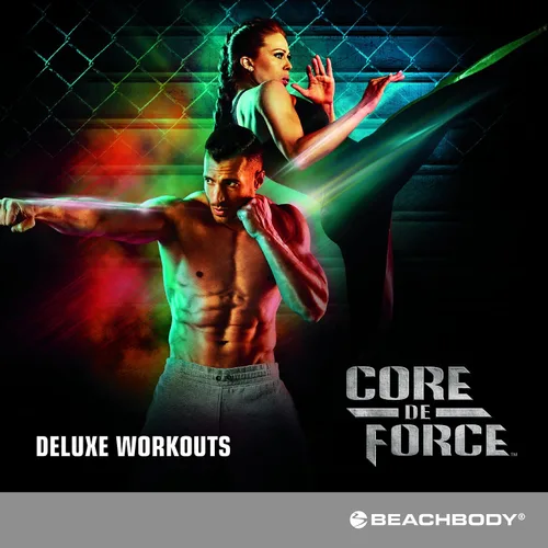 Vista 5 de Beachbody CORE DE Force Deluxe Kit DVD Programa de entrenamiento - Inspirado en MMA - Creado