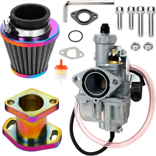 Vista 10 de FVRITO - Carburador de alto rendimiento VM22 de 26 mm para Predator 212cc 196cc Coleman CT200U BT200X Mini Bike KT196 Go Kart GX160 GX200 6.5hp