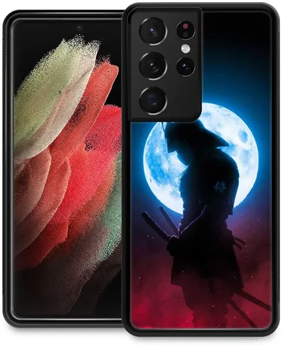 Vista 14 de Funda compatible con Samsung Galaxy S21 Ultra, funda protectora de madera con bandera estadounidense antideslizante y a prueba de golpes
