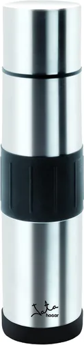 Vista 5 de Jata Hogar Termo de 11.8 fl oz, 3.0 x 3.0 x 8.3 in, plateado y negro