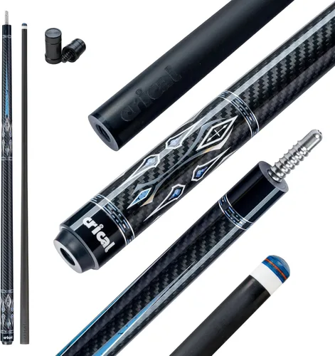 Vista 15 de CRICAL Carbon Fiber Pool Cue Stick 58in Low Deflection Billiard Cue