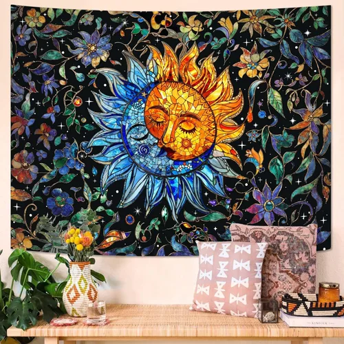 Vista 32 de Accnicc - Tapices Boho de Sol y Luna10127AXS
