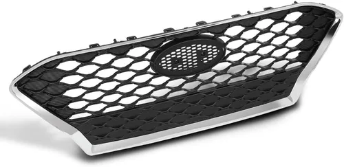 Vista 12 de PIT66 Conjunto de parrilla delantera cromada compatible con Sonata 2011 2012 2013 HY1200154 863503S100