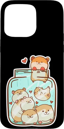 Vista 31 de Hamsters in a Jar Cute Animal Hammy Owner Pet Lover Gift Case for iPhone 17