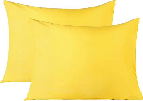 Vista 56 de BEDSUM Juego de 2 fundas de almohada de microfibra estándar suaves, resistentes a las arrugas y de fácil cuidado con cierre de sobre para niños, 20