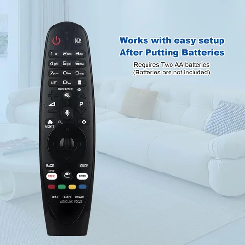 Vista 5 de AN-MR650A Reemplazo de control remoto mágico para LG Smart TV 2017