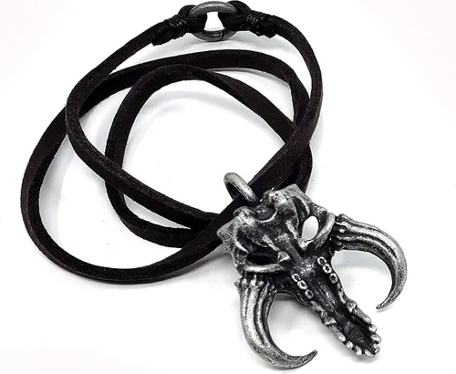 Vista 4 de Collar con colgante de mitosaurio Mandaloriano - Din Djarin - Grogu