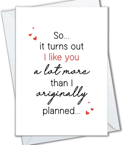 Vista 9 de Divertida tarjeta de aniversario para hombres y mujeres, tarjeta de aniversario de humor para novia esposa, tarjeta de amor de broma para novio