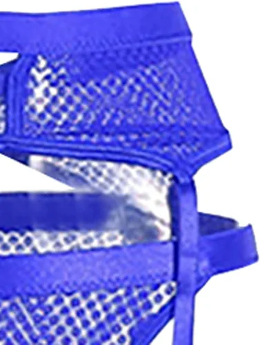 Vista 3 de Mujeres 2 unids Encaje Entrepierna Lencería Conjunto Pijamas Dormir Salón Sexo Cosas Para Parejas Kinky Para Sexo Jugar Travieso Tanga Bra