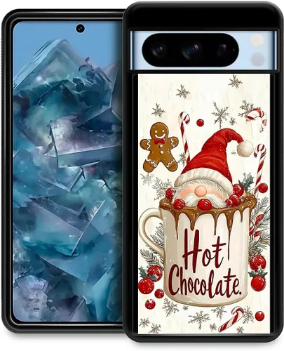 Vista 35 de Funda compatible con Google Pixel 4A 5G, Nochebuena, Google Pixel 4A 5G, delgada, suave, a prueba de golpes, TPU para mujeres y niñas, niños, funda