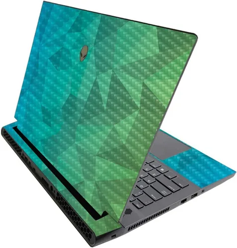 Vista 696 de MightySkins - Skin brillante con purpurina para Alienware M17 R3 (2020) y M17 R4 (2021) - Diversión de los años 90 Acabado duradero con purpurina