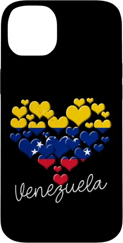 Vista 15 de Funda para iPhone 17 con diseño de corazón hispano con bandera venezolana con orgullo de Venezuela