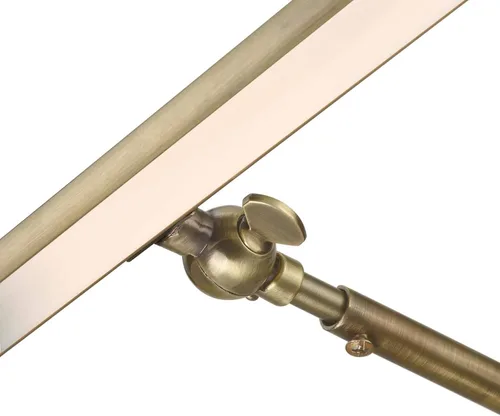 Vista 3 de Westinghouse 7501300 - Luz LED ajustable de 14 pulgadas, 4 W, con bisagra decorativa, acabado de latón antiguo, 3000 K