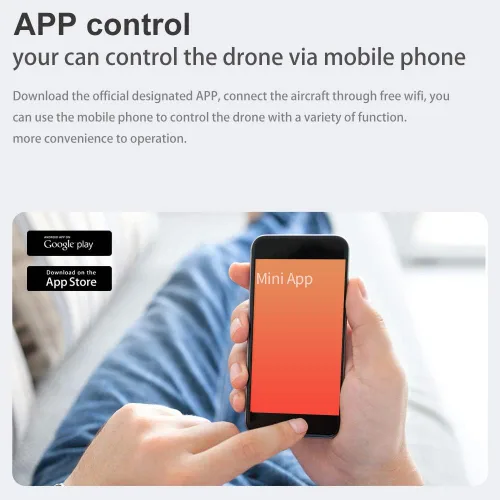 Vista 7 de Mini dron para adultos, GoolRC LS-MIN RC Quadcopter con cámara 1080P, giros 3D, foto y video de gestos, vuelo en pista, retención de altitud, modo