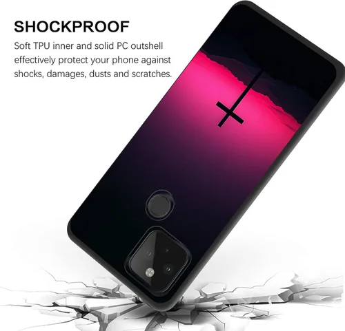 Vista 60 de Funda delgada para Google Pixel 4 XL, funda delgada de silicona de TPU suave a prueba de golpes para Google Pixel 4 XL, astronauta Galaxy