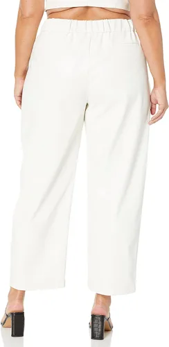 Vista 5 de The Drop Women's Theor Vegan Leather Trouser